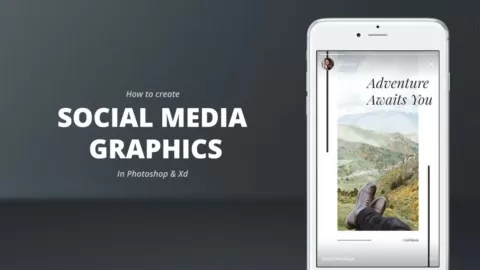 Today it's really easy to create Social Media Graphics