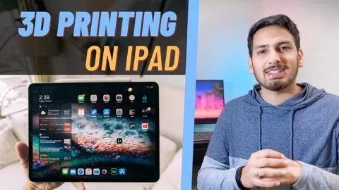 iPad + Pencil/Stylus+ SHAPR3D App =3D Models for Printing on iPad
