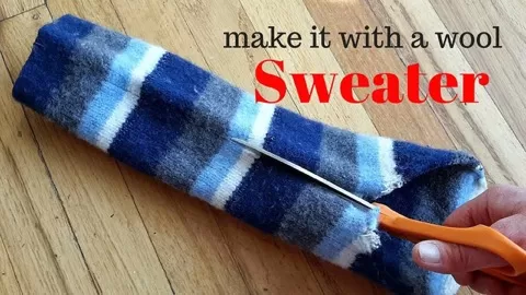 Transform your old wool sweaters into something fabulous!