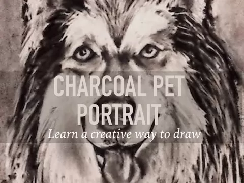 This class is about drawing the personality of your pet from a photograph(s)with charcoal. The subtractive method will be used because it is an easy and fast...