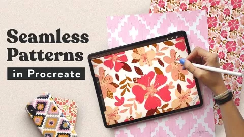 Learn how to illustrate professional seamless patterns and surface designs using only your iPad! If you’re interested in surface design