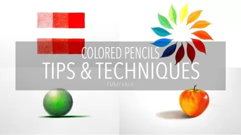 This class is perfect for beginners and anyone who would like to learn more about colored pencils.