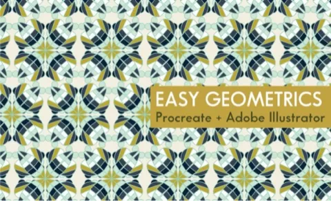 Quick and Easy class on how to create stunning geometrics. In this bite sized class