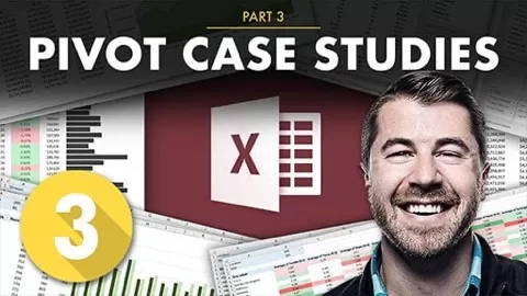 This class is Part 3 of a three-part series covering data analysis with Excel PivotTables and PivotCharts.