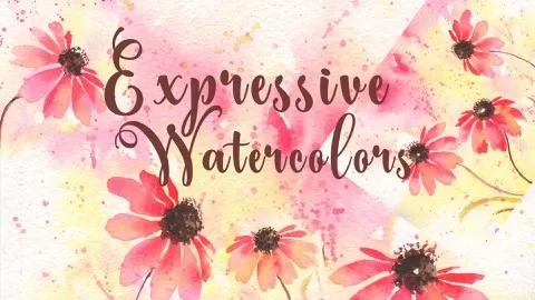 In this class you will learnhow to create beautiful dreamy backgrounds and to paint expressive watercolor Coneflowers. First