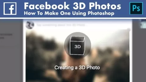 In this tutorial i will explain you how to create a Facebook 3d Photos