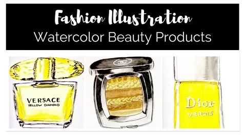 Welcome to Watercolor Beauty Products where I will share with you step by step my process for painting my favorite perfumes