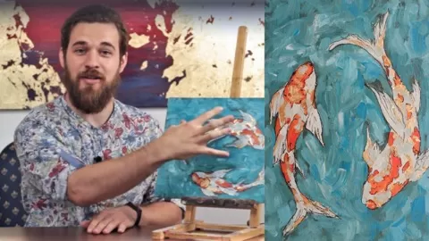 About this ClassHave you ever imagined creating a wonderous abstract painting with gorgeous Japanese Koi fish?Koi fish are a symbol of abundance and spiritua...