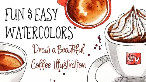 Do you like watercolors?Do you like coffee? Wanna do something fun? =)Lets make some watercolor postcards!In this class I will show you a step by step proces...