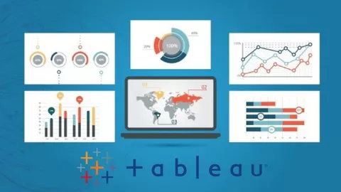 Learn Tableau 2020 A-Z. Kickstart your Data analytics career by learning how to solve realistic problems using Tableau.