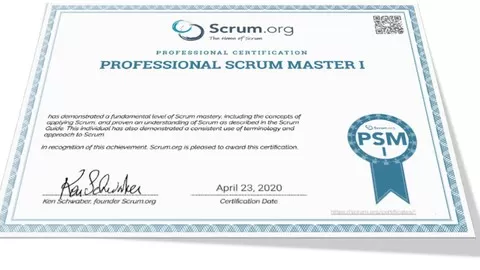 Scrum Master Certification Preparation Tests - based on the November 2020 version of the Guide