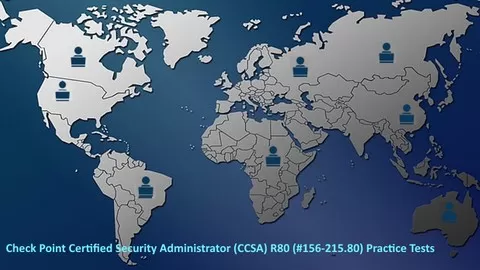 This course covers everything you need to pass the Certified Security Administrator(CCSA) (#156-215.80) on your 1st try