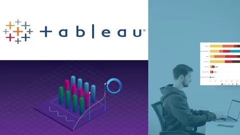 Learn Complete Tableau 2021 for data science step by step. Real-life data analytics exercises. Learn by Implementing!