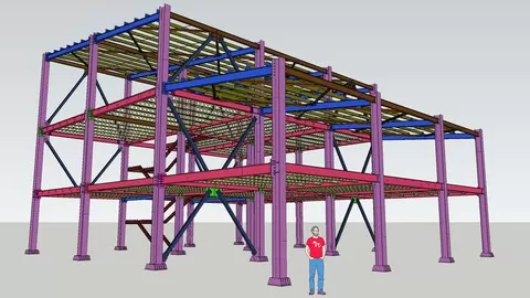 Practical way for steel structure design and construction