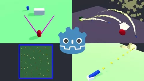 Learn to how code common game AI features in the Godot Engine