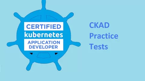 5 x Exam Practice Tests with detailed explanations. 150 practice questions. Pass CKAD with confidence in first attempt !