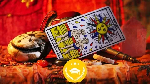 Professional Certificate with Free Software and Printable Cards | International Tarot Reading Masterclass
