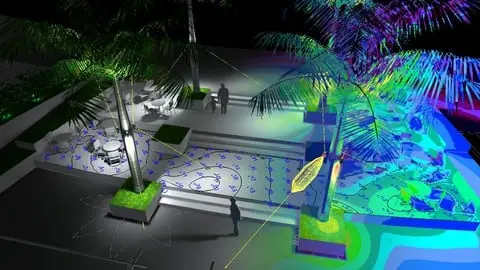 Master Landscape Lighting Design in 30 Days using Dialux evo