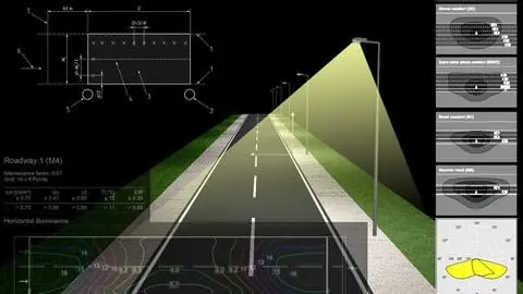 8-hour Course to Master Road Lighting Design using Dialux evo Software