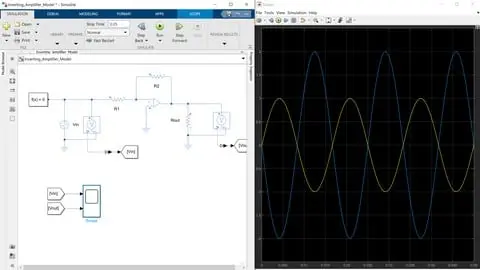 Learn to simulate analog and digital electronics circuits in MATLAB/Simulink such as amplifiers
