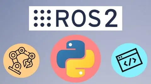 Learn how to use the latest version of the Robot Operating System (ROS 2) in Python to program robots.