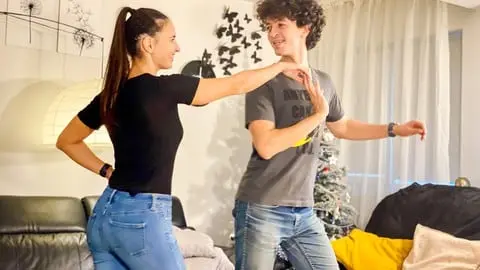 A laid back approach to learning this fun dance