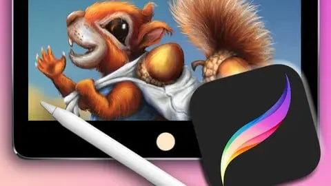 Learn Procreate thoroughly and effectively from a 30+ year designer/illustrator! Updated to Procreate 5.2!