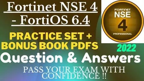 [New] Best practice Tests + 2Book Pdf Bonus inside this. Fortinet (NSE) Network Security Expert Certification 2021