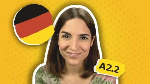 Learn German Language (A2.2) with fun bite-size lessons. Improve and pass the Goethe A2 German language exam!