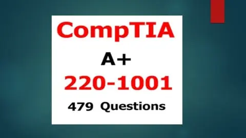 CompTIA A+ Certification Exam: Core 1