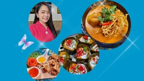 Thai cooking for homemakers & chefs taught by Chef Dao of Bangkok Thai Cooking Academy
