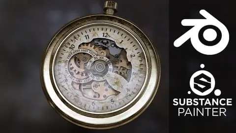 Create a Pocketwatch in Blender and Substance Painter