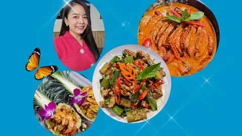 Thai cooking for homemakers & chefs taught by Chef Dao of Thai Chef School in Bangkok