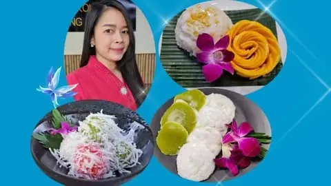 Thai desserts for homemakers