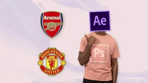 Learn how to create amazing Logo Animation and awesome Logo Motion of “Manchester United” and “Arsenal”