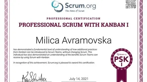 Get your PSK (PROFESSIONAL SCRUM WITH KANBAN) on first try