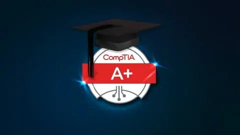 Pass the CompTIA A+ Certification (220-1001) exam and get certified