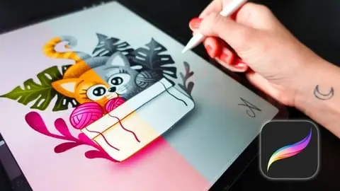Learn To Create Visually Appealing Digital Illustration In Procreate - Level Up Your Digital Drawing And Painting Skills