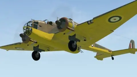 British medium bomber from 1938.