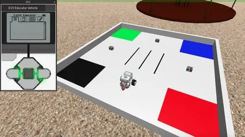 Learn to Program Virtual EV3 Robot