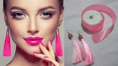Easy step by step guide to creating wearable ribbon jewelry from scratch