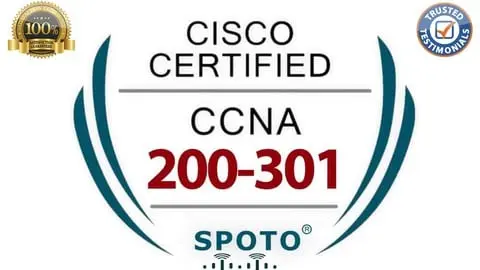 CCNA 200-301: Implementing and Administering Cisco Networking Technologies Practice exam + EXPLANATION ✅