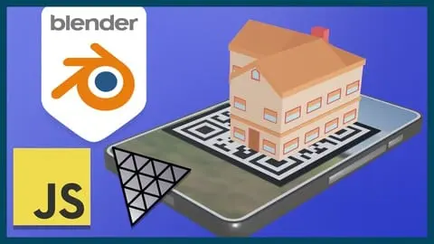 Step by step Augmented Reality Web Page. Blender and Three.js