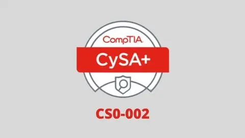 Feel confident and Get CompTIA CySA+ Certification (CS0-002) on your first try!