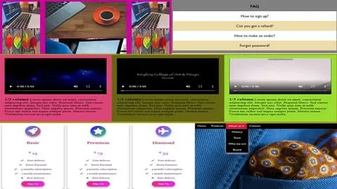 This course teaches you the mastery of CSS from beginner to a PREMIUM expert and how to build responsive websites.