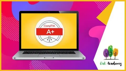 CompTIA A+ 220-1001 course help you pass Comptia A practice exam and get the newest CompTIA A+ certification.