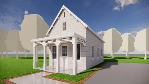 Learn to model important Architectural 3d details