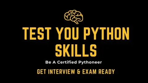 5 Python Practice Tests with Explanations for PCEP and Job Interviews! Boost Your Confidence in Python!